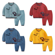 Children's Cardigan Suit Baby Outing Clothing